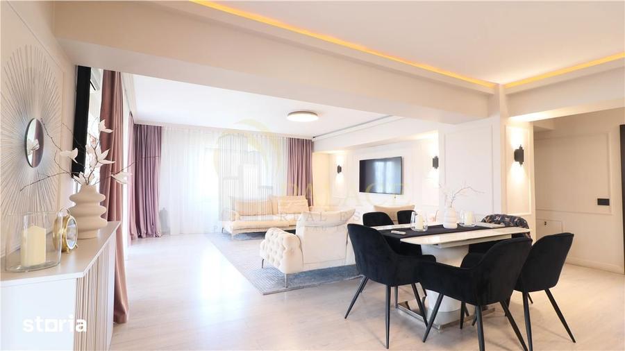 Apartament cu 3 camere, mobilat în Ultracentral