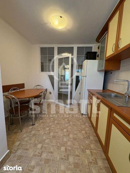 Apartament cu 3 camere decomandat, mobilat în Mărăști