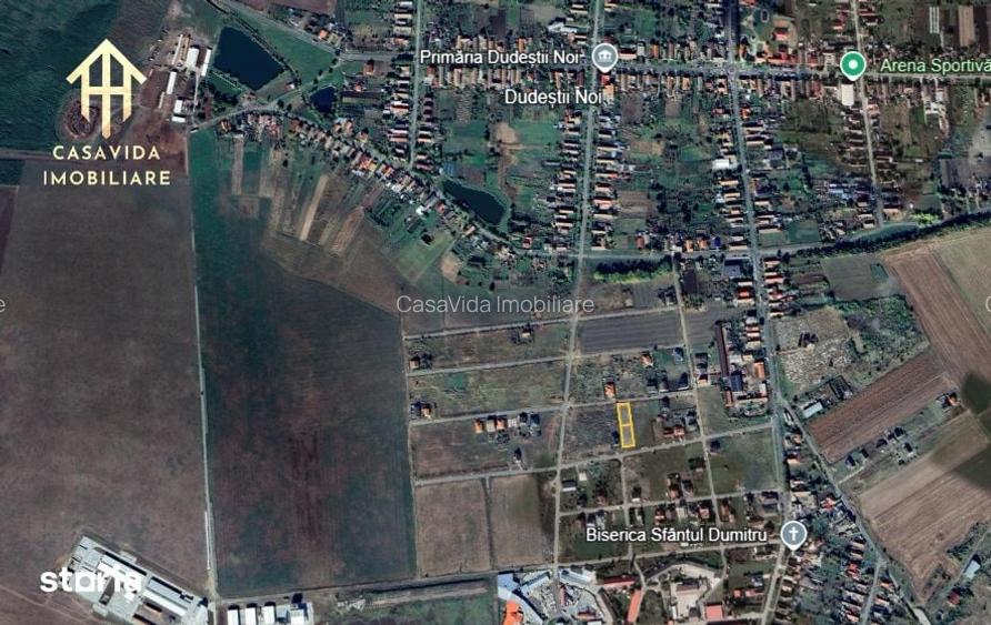 Teren intravilan de vanzare in Dudestii Noi