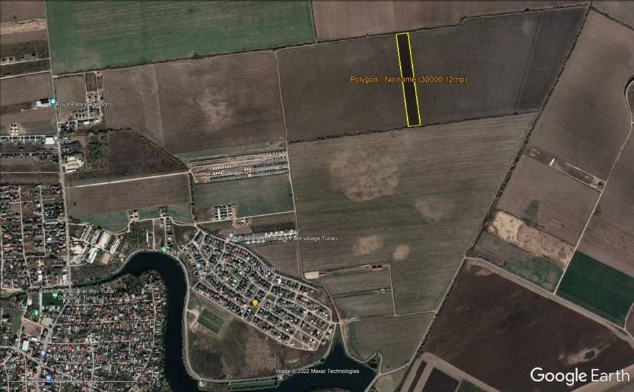 Teren Construcții intravilan de 30000 mp, în Tunari