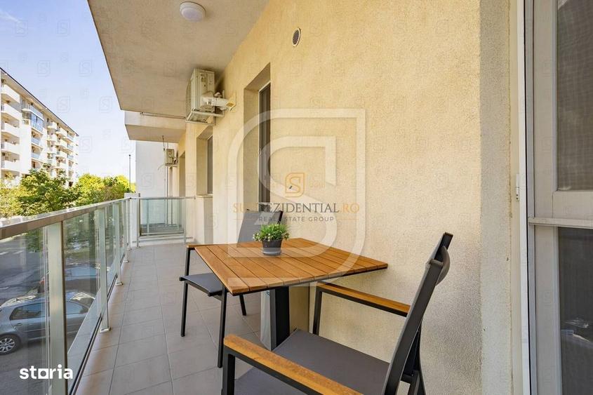 Apartament cu 2 camere, mobilat în Sud