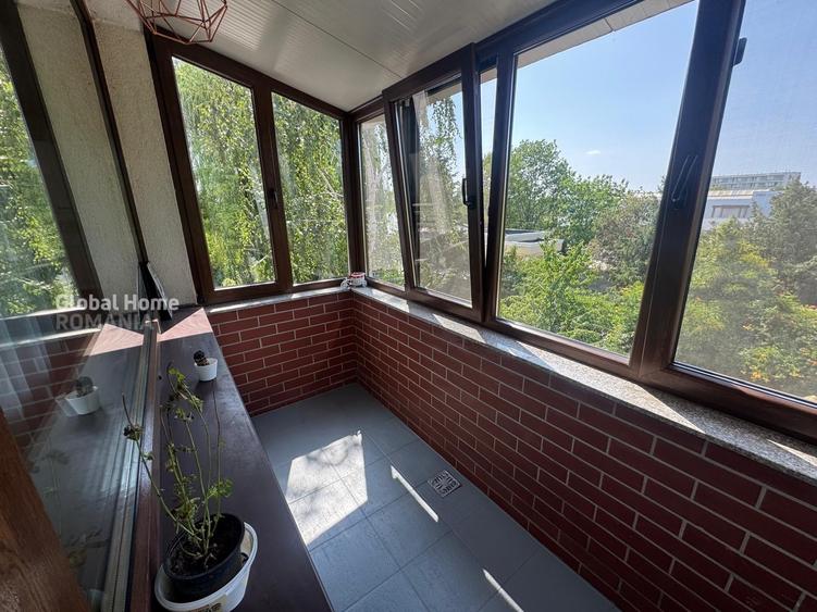 Apartament cu 2 camere semidecomandat, mobilat în Sisești