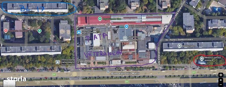 Proprietar. Ap.2 camere,decomandat.Piata Veteranilor.Prima inchiriere! - 6