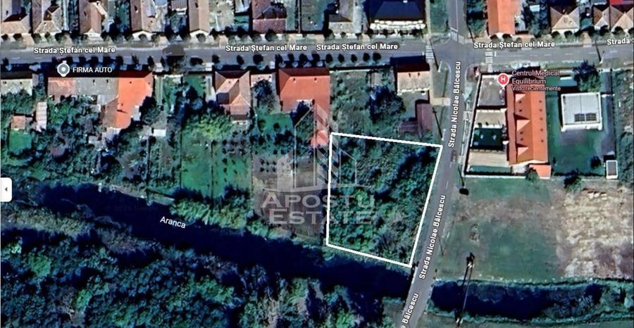Teren Construcții intravilan de 1888 mp, în Central