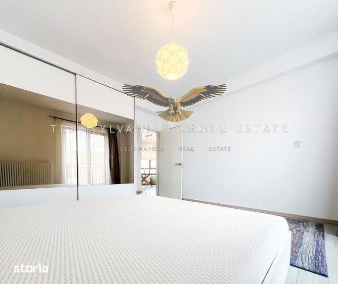 Apartament cu 3 camere semidecomandat, mobilat în Europa