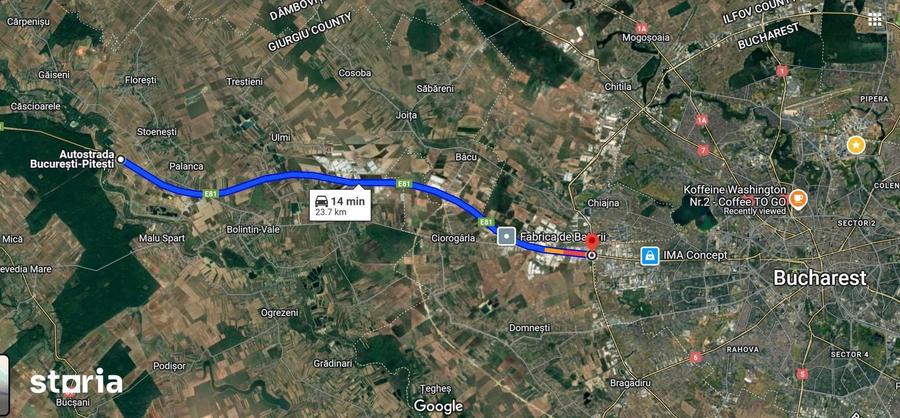 Teren de 14103 mp, în Florești
