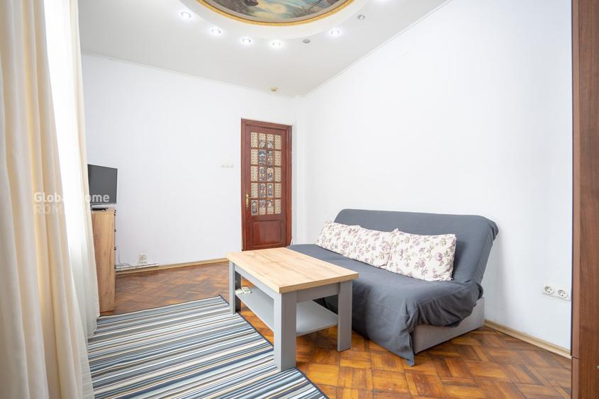 Apartament cu 6 camere circular, mobilat în Cișmigiu