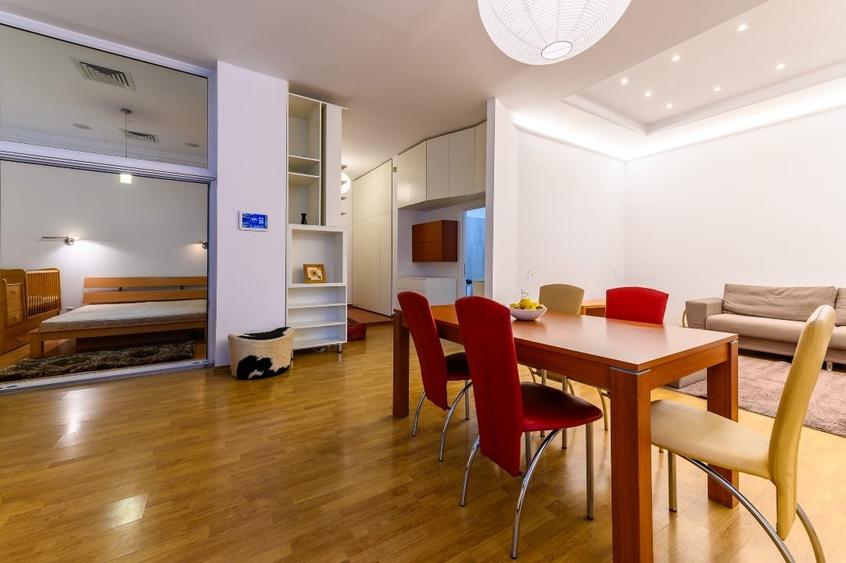 Apartament cu 2 camere semidecomandat, mobilat în Mărăști