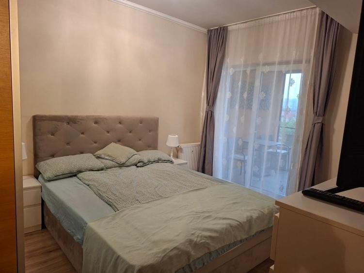 Apartament cu 2 camere nedecomandat în Nufărul