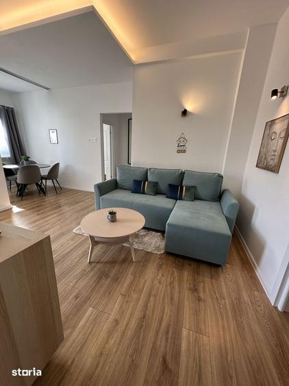 Apartament cu 2 camere, mobilat în Romană