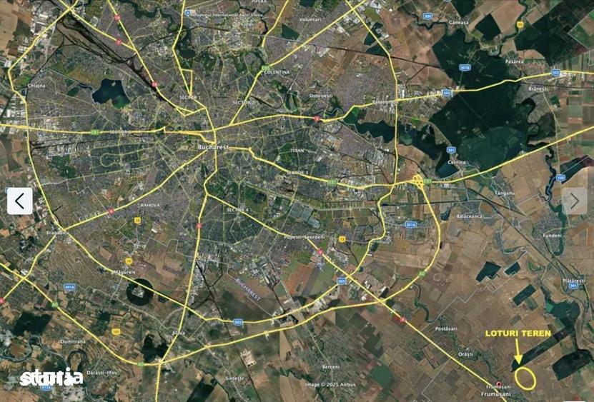 Teren de 379 mp, în Frumușani