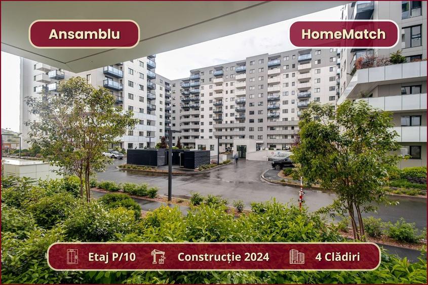 Apartament cu 3 camere decomandat, mobilat în Pipera