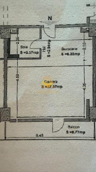 Apartament cu 2 camere decomandat, mobilat în Gheorgheni