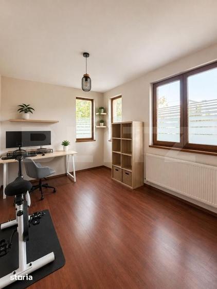 Casa individuala mobilata in stil scandinav, curte amenajata, 135 mp - 10