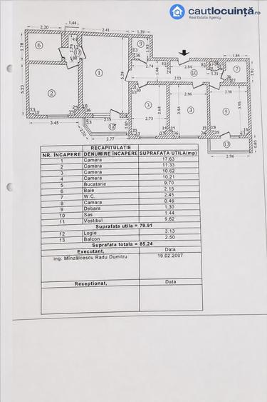 Apartament cu 4 camere în Drumul Găzarului