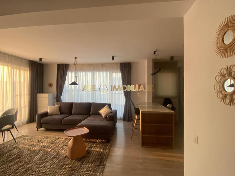Apartament cu 3 camere decomandat, mobilat în Pipera
