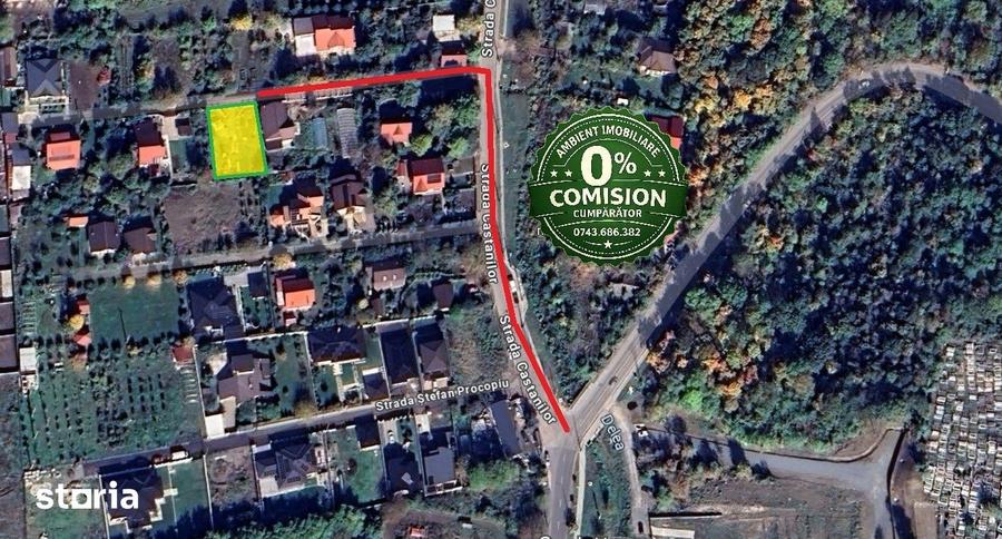 Teren de 550 mp, în Central