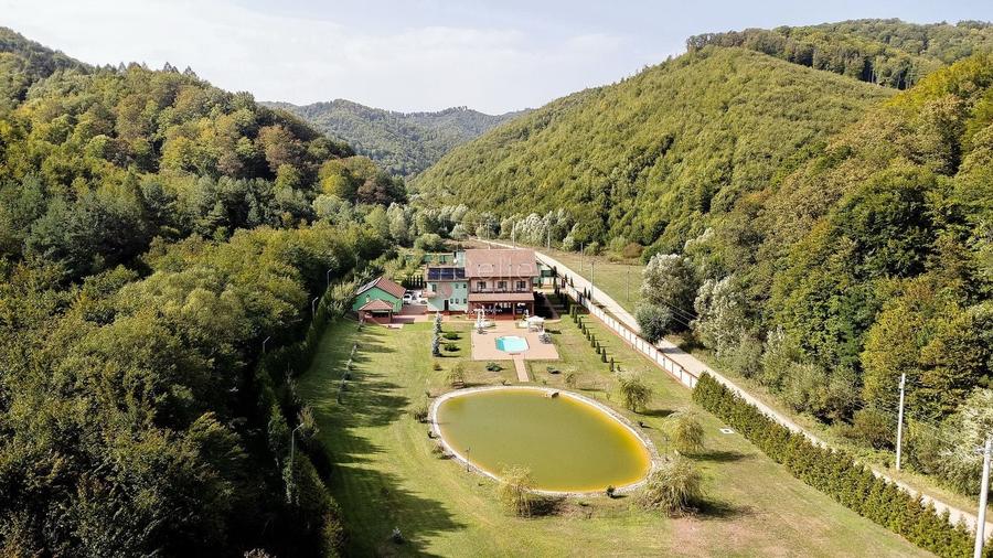 Casă individuală cu 12 camere cu Piscina în Crizbav