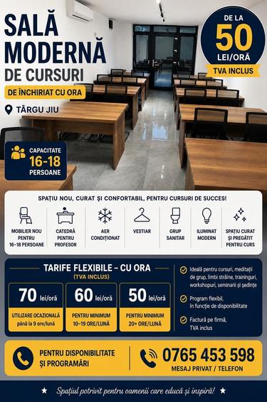 Spațiu comercial, de 38 mp, în Central
