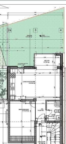 Apartament cu 2 camere decomandat în Parcul Circului