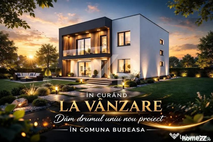Casă cu 4 camere cu Teren 400 Mp în Budeasa