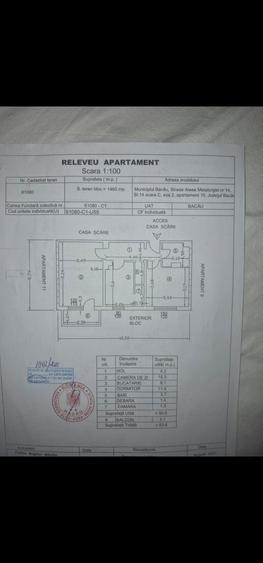 Apartament cu 2 camere decomandat în Letea Veche