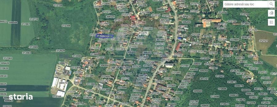 Teren de 1047 mp, în Ghioroc
