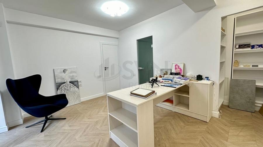 Penthouse cu 4 camere decomandat, mobilat în Kiseleff