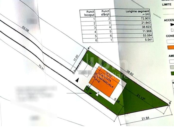 Teren Construcții intravilan de 1400 mp, în Gheorghieni