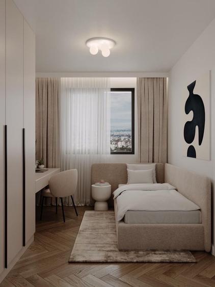 Apartament cu 3 camere semidecomandat în Florești
