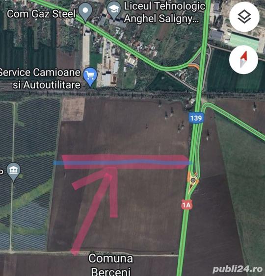 Teren de 5000 mp, în Berceni