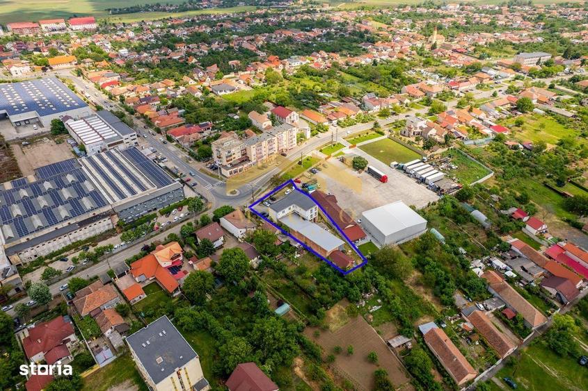 Spațiu comercial, de 900 mp, în Sânnicolau Mic