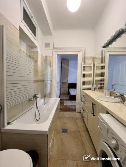 Apartament spatios 85mp, camera de zi, dormitor, 2 bai, pta Muzeului - 12