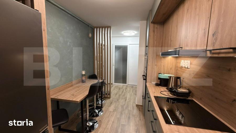 Apartament cu 4 camere, mobilat în Central