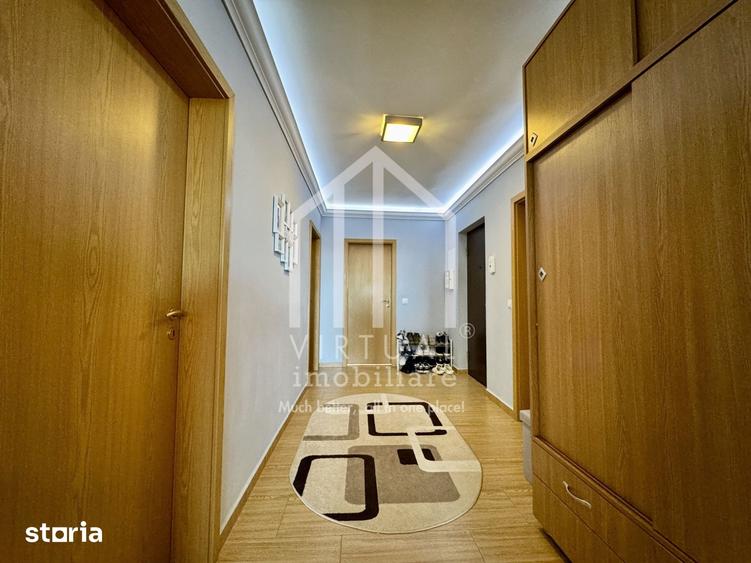 Apartament cu 3 camere, mobilat în Terezian
