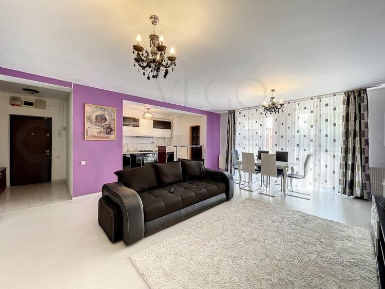 Apartament cu 2 camere semidecomandat, mobilat în Zorilor