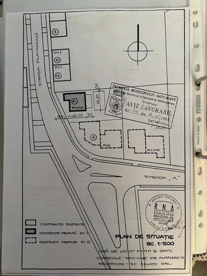 Teren Construcții intravilan de 676 mp, în Careiului