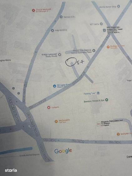 Spațiu comercial, de 23 mp, în Central