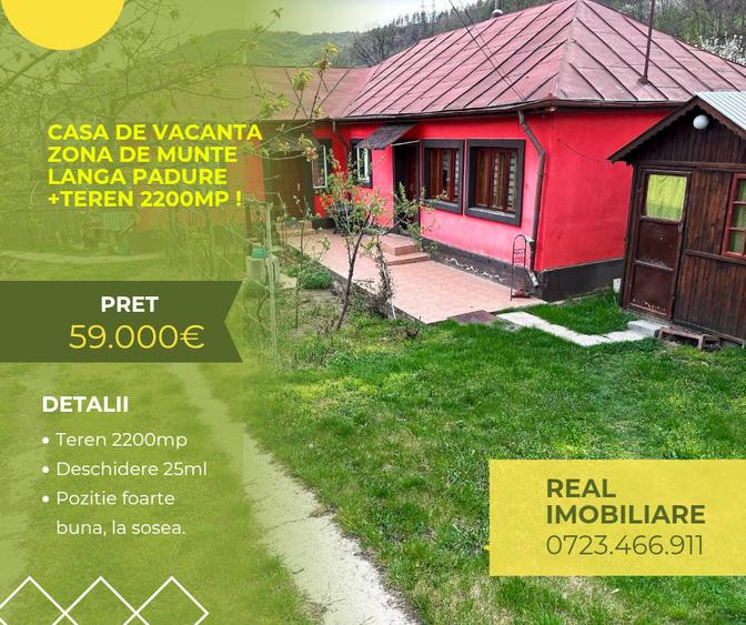 Casă cu 5 camere cu Teren 2200 Mp în Beceni
