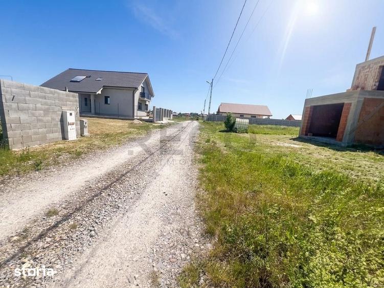 Teren de 501 mp, în Salca