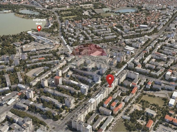 Apartament cu 2 camere decomandat în Tomis III