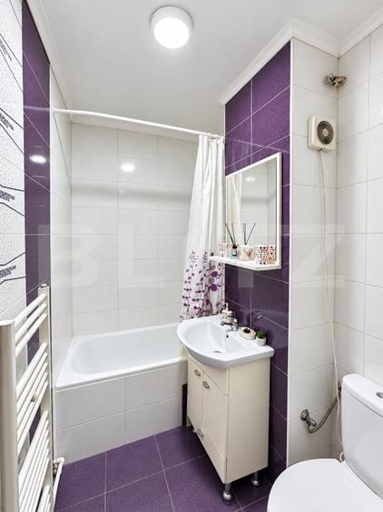 Apartament cu 3 camere semidecomandat, mobilat în Nord