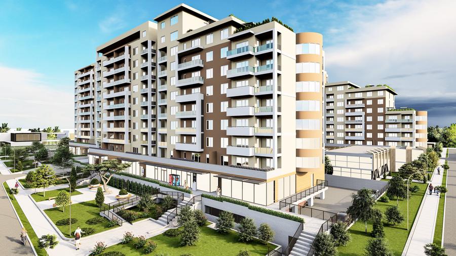 Apartament 3 camere ARMONIA RESIDENCE | zona Mall Coresi- Brasov | Bloc 1 - 4