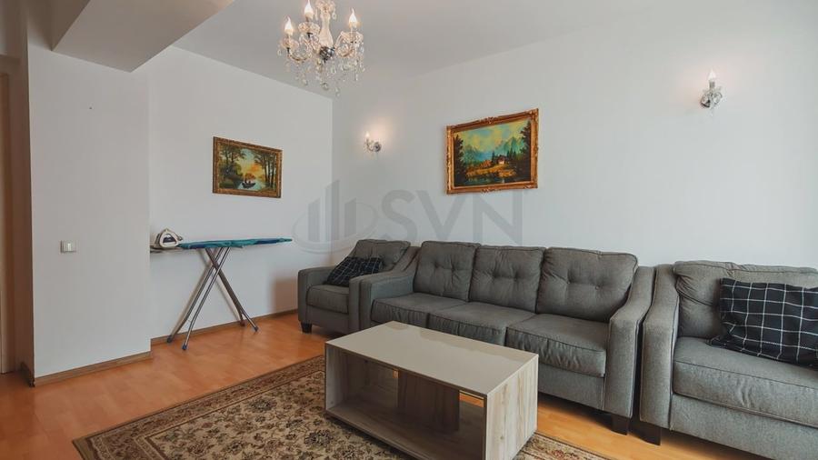 Apartament cu 2 camere semidecomandat, mobilat în Nord