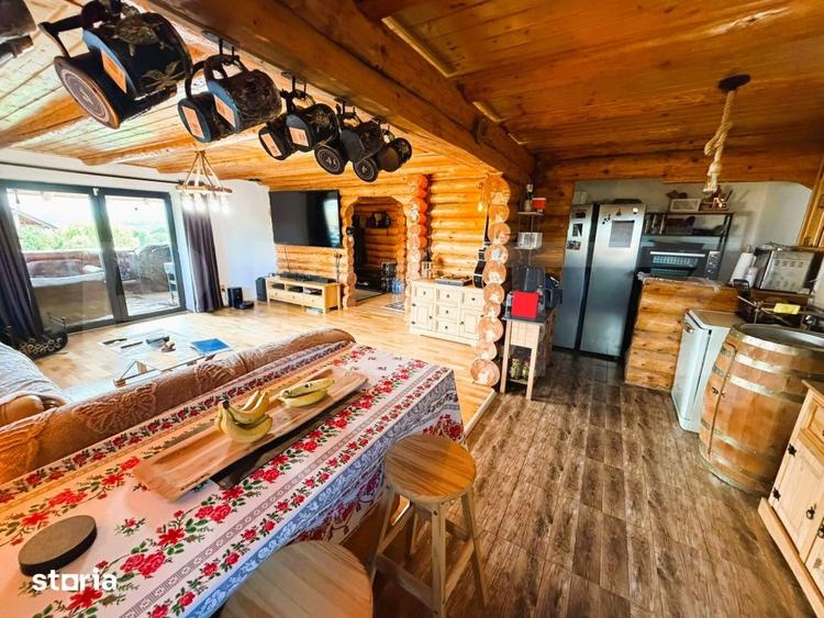 Casa din busteni, 4ari teren, Plopeni, Suceava - 3