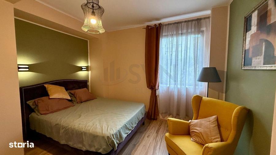 Apartament cu 3 camere semidecomandat în Herăstrău