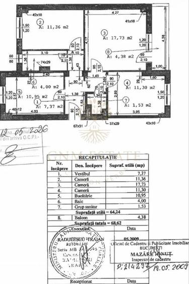Apartament 3 cam dec Tineretului / bloc 89/2 bai/et 5/8 - 3