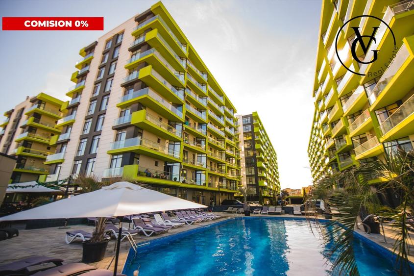 Apartament cu 2 camere decomandat, mobilat în Mamaia-Sat