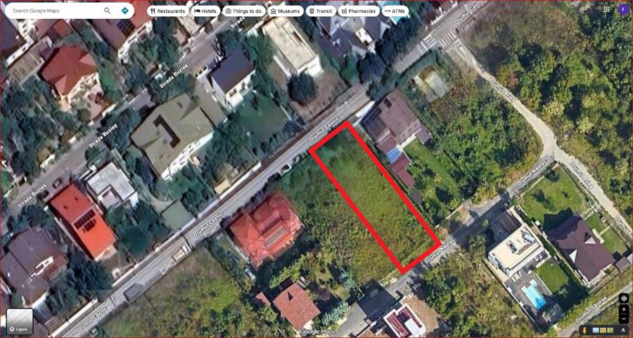 Teren Construcții intravilan de 750 mp, în Străulești
