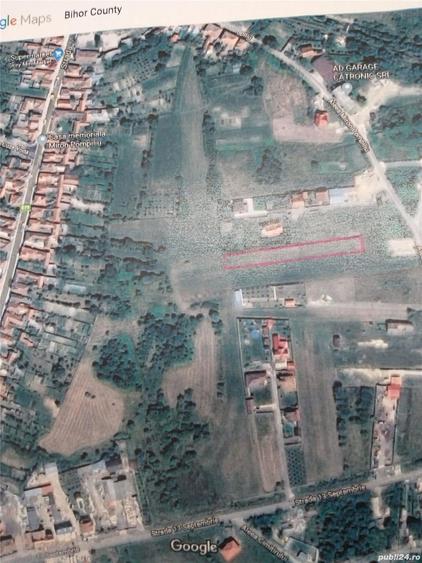 Teren de 1800 mp, în Central